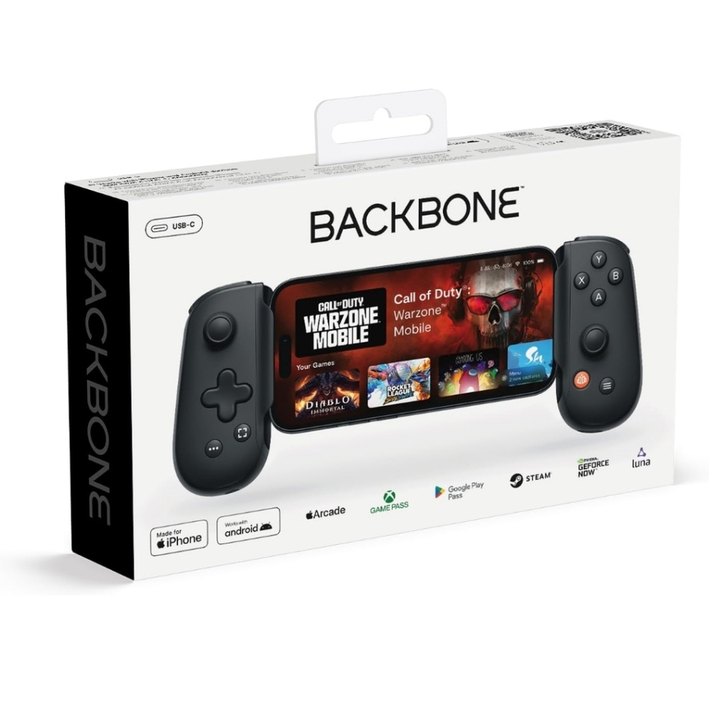 Black Handheld Gaming Console